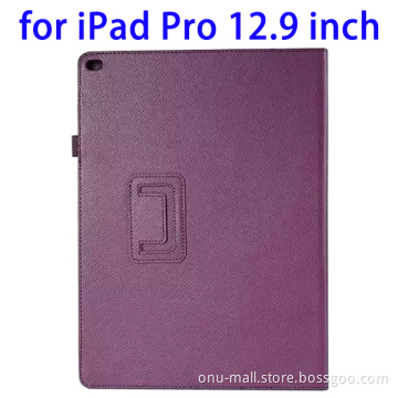 Factory Price Flip Stand Leather Tablet Case for iPad Pro